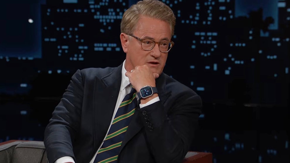 Joe Scarborough appears as a guest on the Jan. 28, 2026 edition of "Jimmy Kimmel Live!" (ABC)
