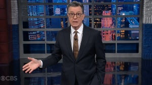 Stephen Colbert hosts the Jan. 13, 2026 edition of "The Late Show" (CBS)