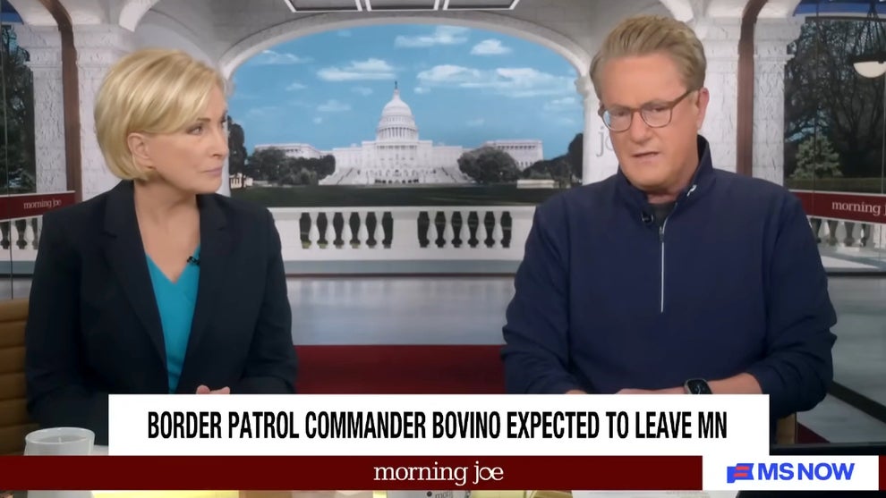 Mika Brzezinski and Joe Scarborough host the Jan. 27, 2026 edition of "Morning Joe" (MS NOW)