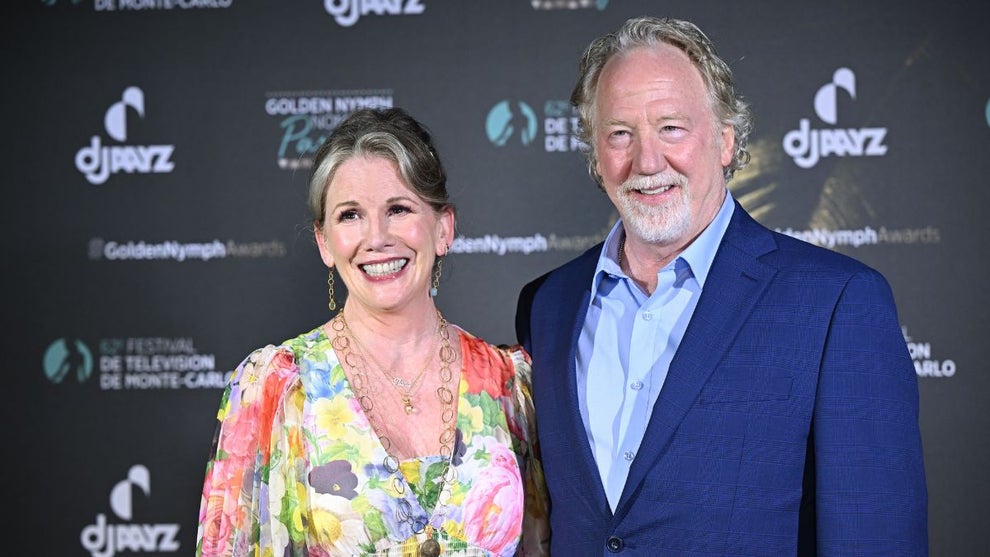 Melissa Gilbert and Timothy Busfield (Credit: Stephane Cardinale - Corbis/Corbis via Getty Images)