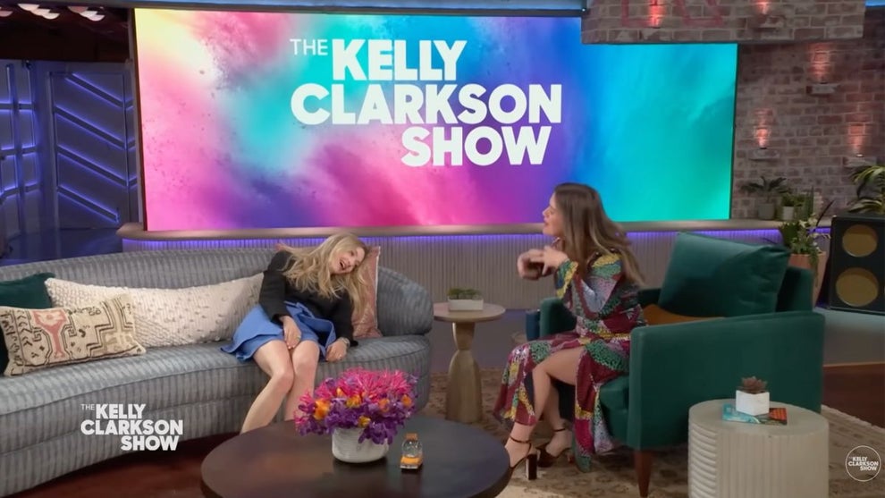 Amanda Seyfried on "The Kelly Clarkson Show" (Credit: NBC/YouTube)
