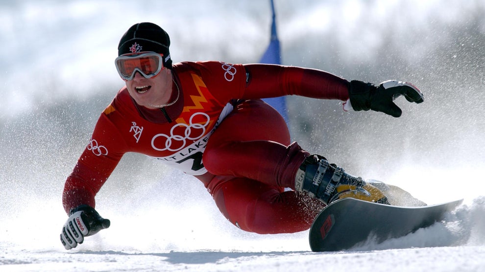 Canada's Ryan Wedding competing at the 2002 Winter Olympics in Salt Lake City, Utah. (Credit: Tony Marshall/EMPICS via Getty Images)