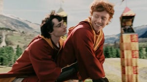 Finn Wolfhard and Ben Marshall in the "SNL" skit "Heated Wizardry" (NBC)