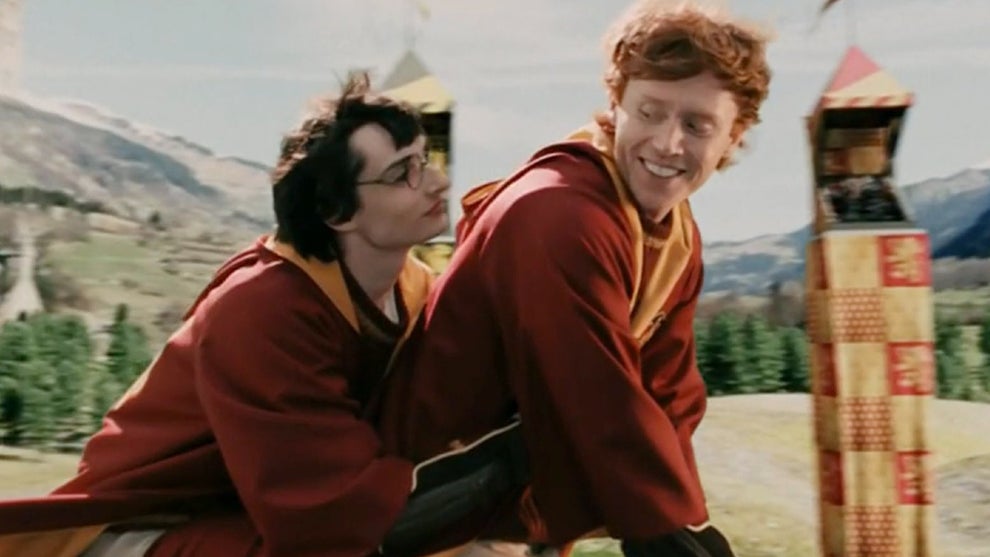 Finn Wolfhard and Ben Marshall in the "SNL" skit "Heated Wizardry" (NBC)