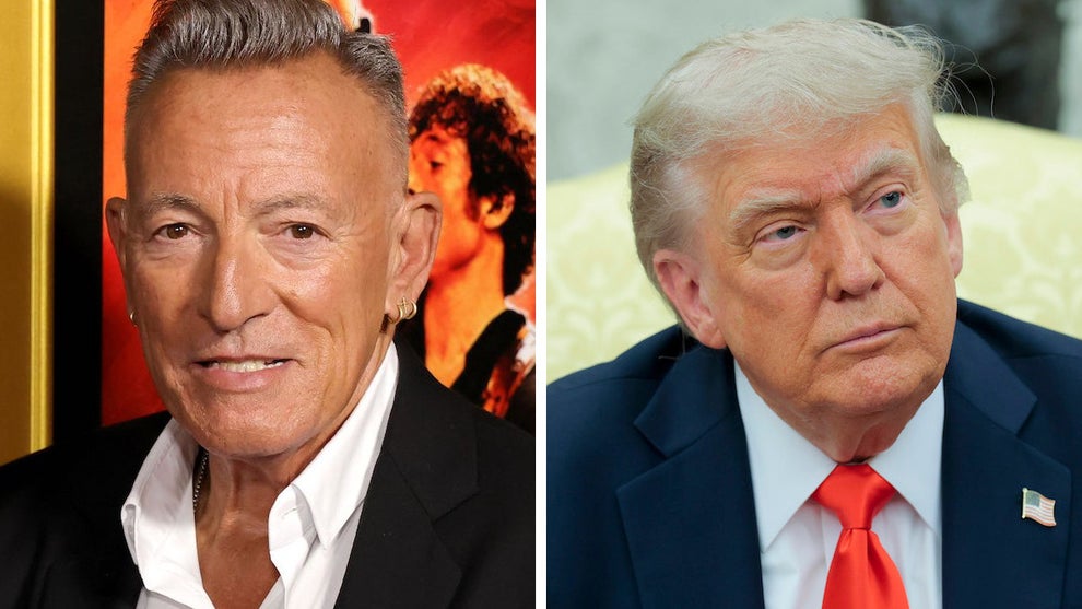 Bruce Springsteen penned a protest song, "Streets of Minneapolis," in response to President Donald Trump's immigration enforcement in the city. (Getty Images)
