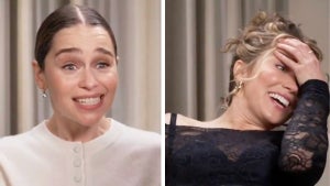 Emilia Clarke and Haley Lu Richardson (Entertainment Tonight/X screenshot)