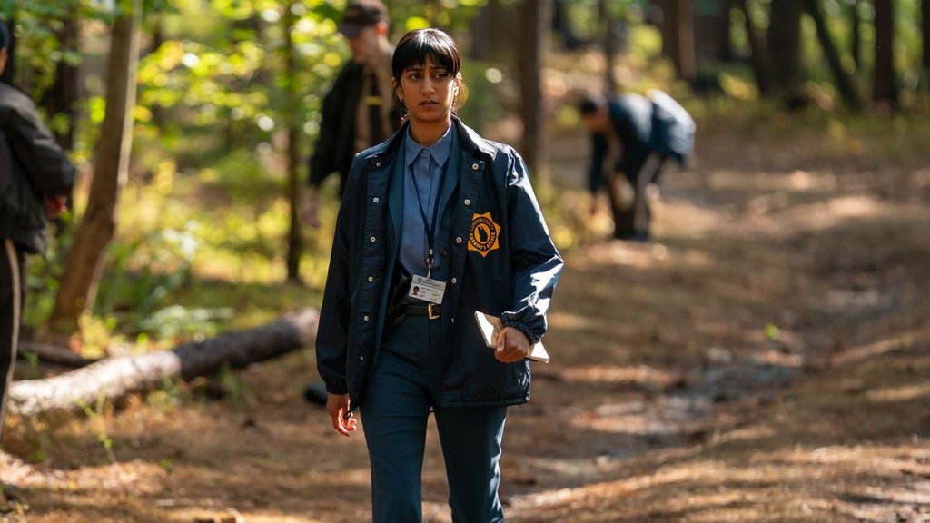 Sunita Mani as Priya in "His & Hers" (Netflix)