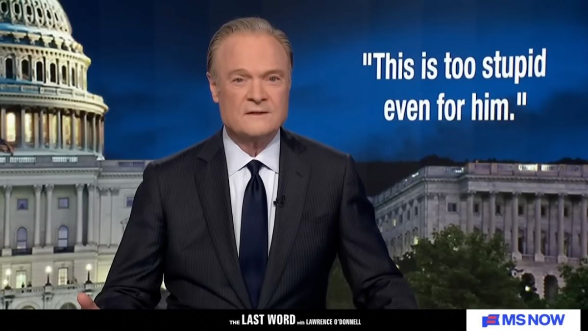 Lawrence O’Donnell Says Trump’s ‘Bonkers’ Letter to Norway Is Sign of ‘Cognitive Collapse’ | Video