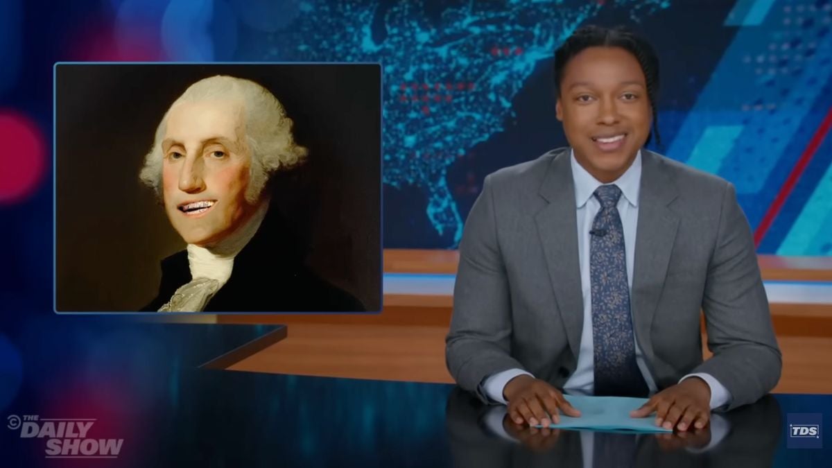 'Daily Show' Says Trump Is So Rich Now It Makes George Washington Look Poor: 'You Broke B—ch' | Video