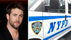 Jordan McGraw, NYPD police car (Getty Images)