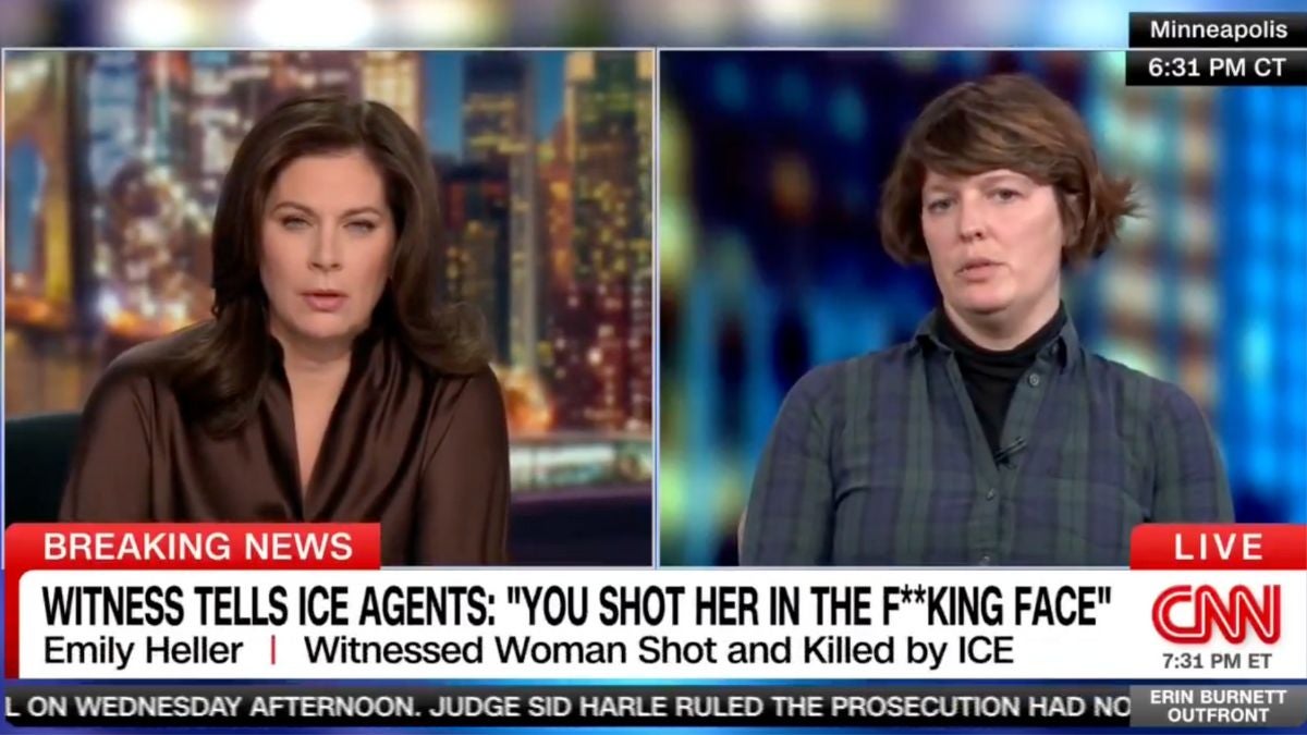 Witness Who Filmed Minneapolis ICE Shooting Refutes Trump-Backed Self-Defense Claim: ‘Absolutely Not What Happened’ | Video