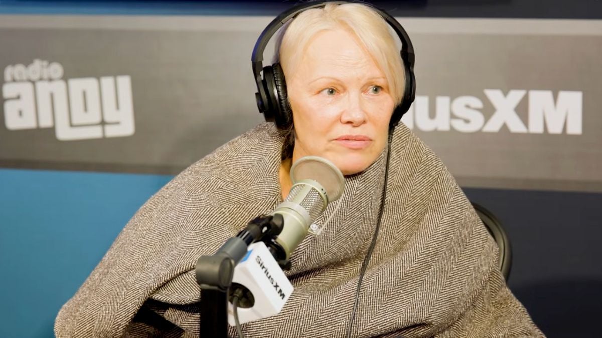 Pamela Anderson Says She ‘Felt a Bit Weird’ Seeing Seth Rogen at the Golden Globes After ‘Pam &amp; Tommy’ Series | Video