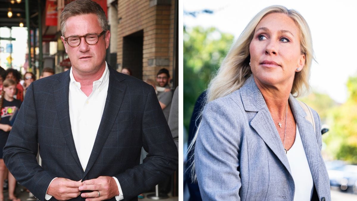 MTG corrigeert Joe Scarborough in de uitzending over de arrestatie van Don Lemon