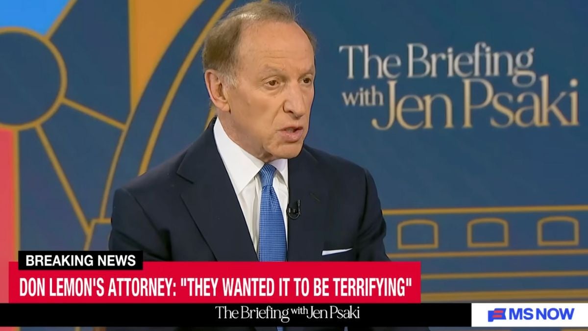 Don Lemon dacht dat hij tijdens de arrestatie werd aangevallen, zegt zijn advocaat