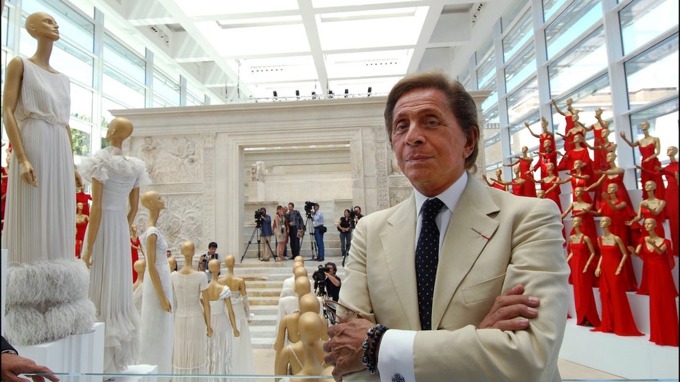 Valentino in Rome on July 6, 2007. (Eric Vandeville/Gamma-Rapho via Getty Images)