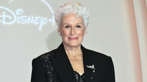 US actress Glenn Close poses during a photocall for the premiere of "All's Fair" TV series in Paris on October 21, 2025