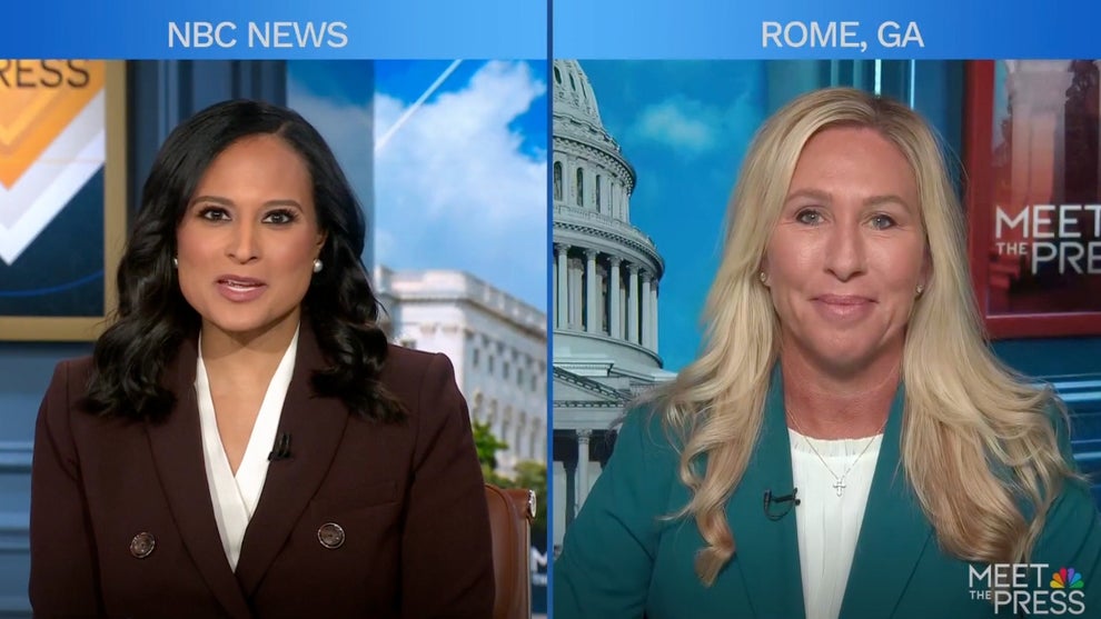 Marjorie Taylor-Greene (NBC’s Meet the Press with Kristen Welker)