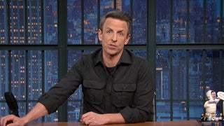 Seth Meyers Predicts Trump’s ‘Crazy Take’ If Timothée Chalamet Wins the Oscar | Video