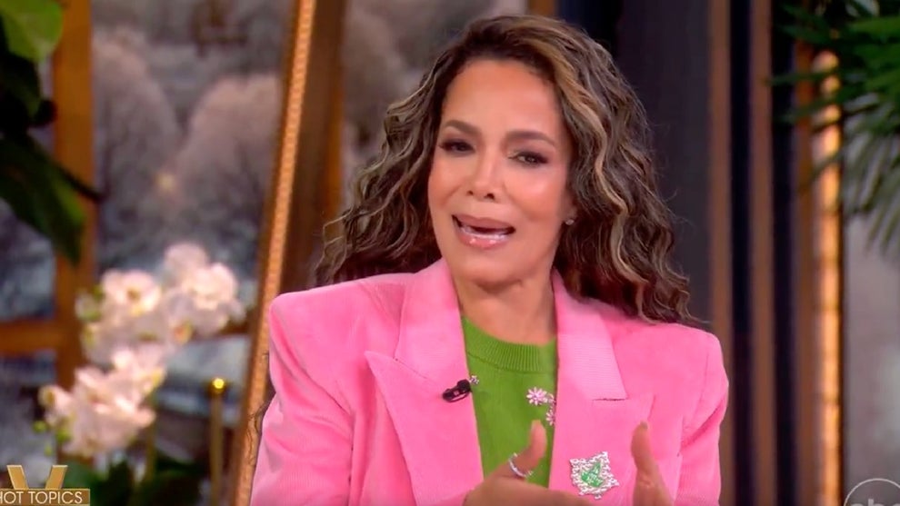 Sunny Hostin on "The View" (Credit: ABC)