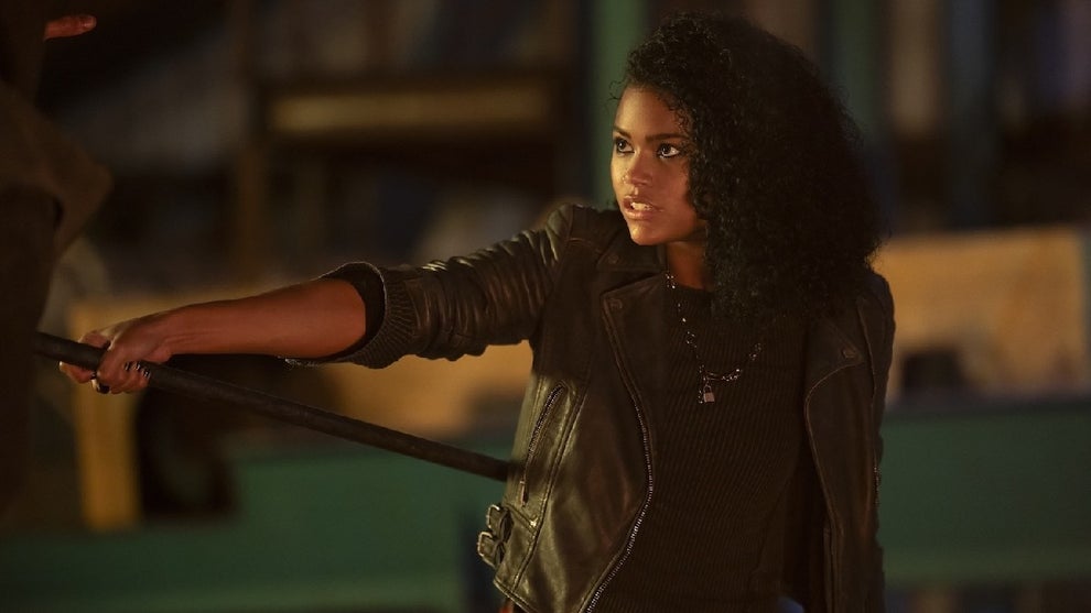 Tamara Smart as Thalia Grace in "Percy Jackson and the Olympians" (Credit: Disney+)
