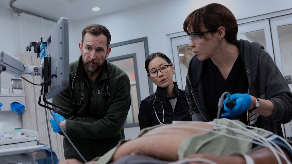 the-pitt-noah-wyle-irene-choi-fiona-dourif-hbo-max