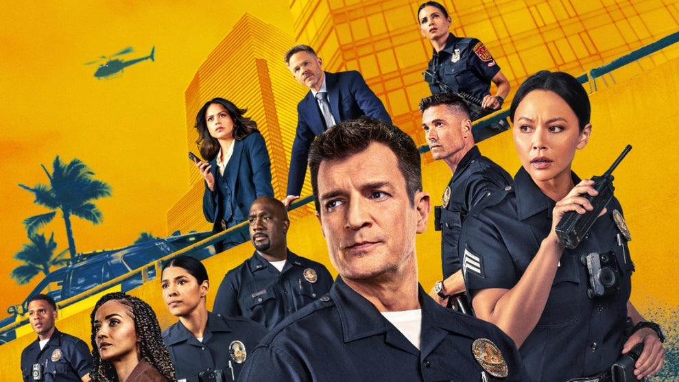 The cast of The Rookie on the Season 8 poster
