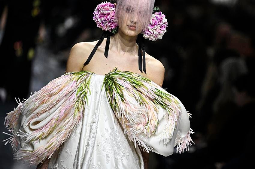Christian Dior Women's Haute Couture Spring/Summer 2026 collection fashion show as part of the Paris Haute Couture Fashion Week, on Jan. 26, 2026. Source: Getty
