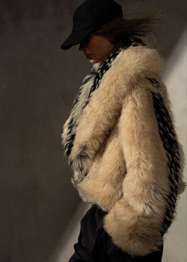Auter "Fox" faux fur jacket. Source: Auter