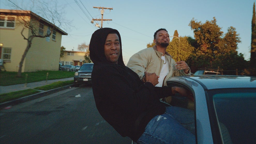 J. Alphonse Nicholson and Myles Bullock in "If I Go Will They Miss Me" by Walter Thompson-Hernandez, an official selection of the 2026 Sundance Film Festival. Courtesy of Sundance Institute | photo by Michael Fernandez.