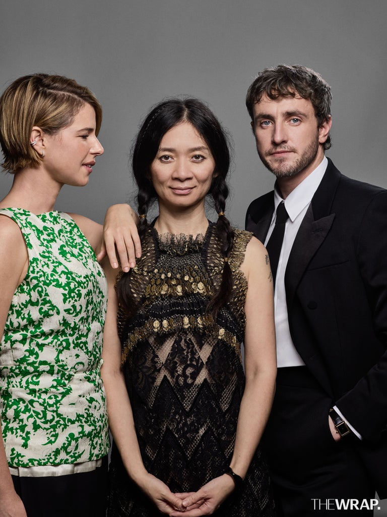 Jessie Buckley, Chloé Zhao, Paul Mescal