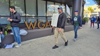 Writers Guild Staffers Take to the Picket Lines: ‘They’ve Taken Lessons From AMPTP’