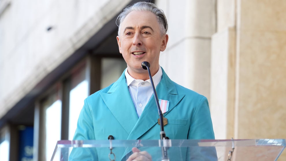 Alan Cumming speaks onstage as he is honored with a star on the Hollywood Walk of Fame on January 08, 2026 in Hollywood, California. (JC Olivera/Getty Images)