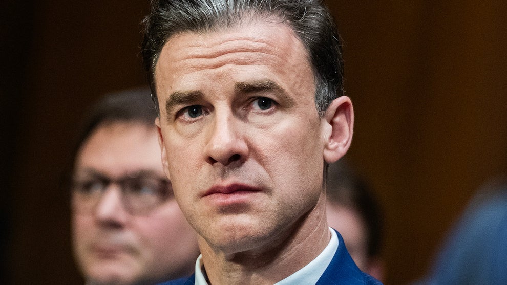 Clete Willems, Netflix chief global affairs officer, attends the Senate Judiciary Subcommittee on Antitrust, Competition Policy and Consumer Rights hearing over Warner Bros. Discovery on Feb. 3, 2026. (Tom Williams/CQ-Roll Call, Inc via Getty Images)