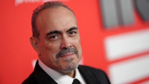 David Zayas attends "The Running Man" New York premiere at AMC Lincoln Square 13 on Nov. 9, 2025. (John Nacion/Getty Images)