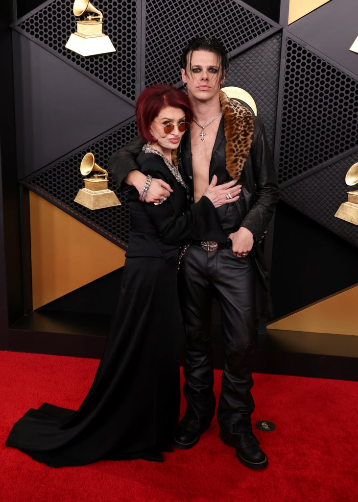 Sharon Osbourne and YUNGBLUD