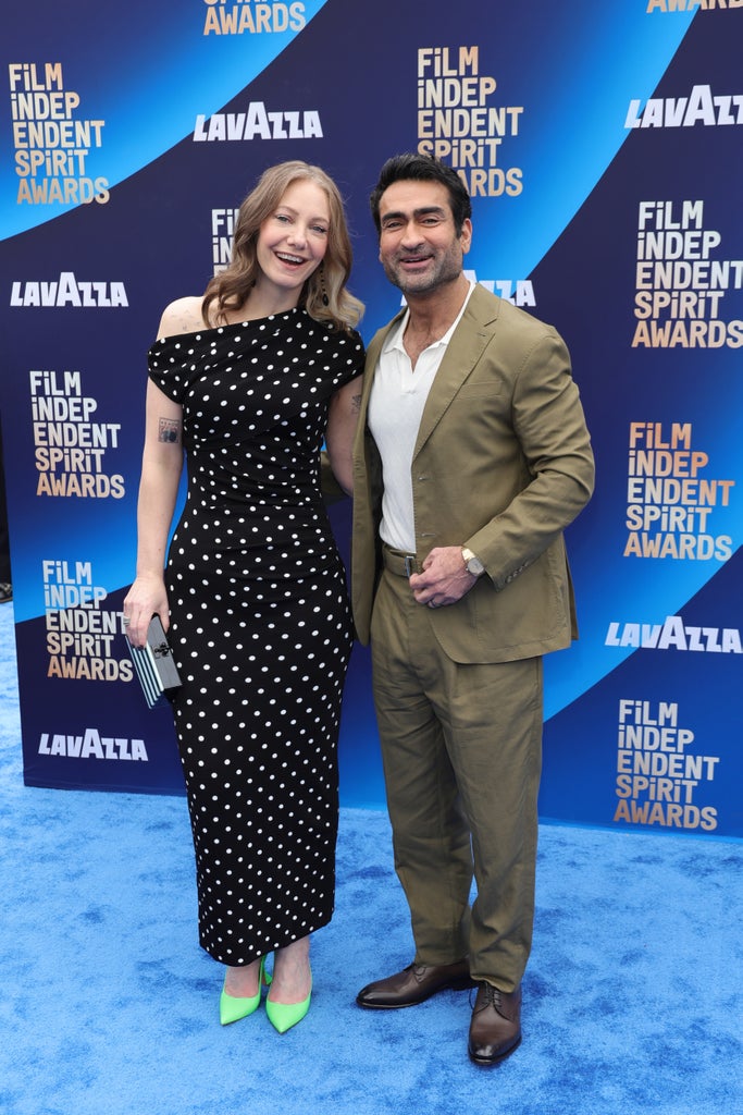 Emily V. Gordon and Kumail Nanjiani 
