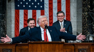 Elizabeth Warren, Other Democrats Applaud as Trump Condemns Congressional Stock Trading | Video
