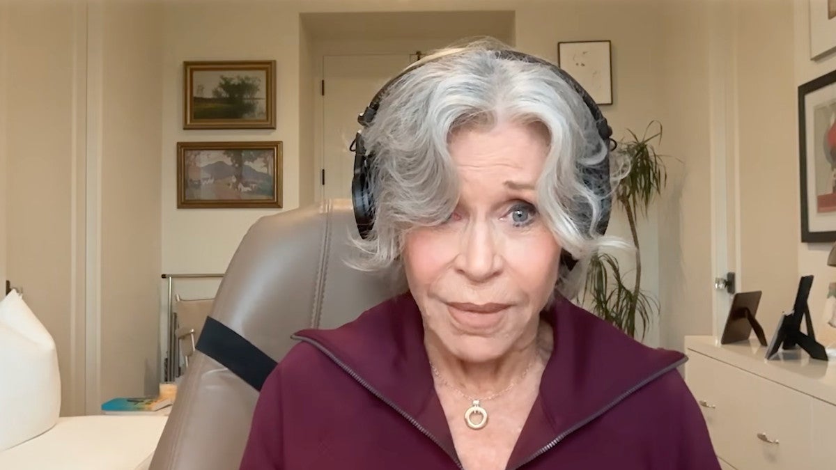 Jane Fonda Lies in Bed Imagining What She'd Say to Trump: ‘I Would Try to Touch His Heart’ | Video