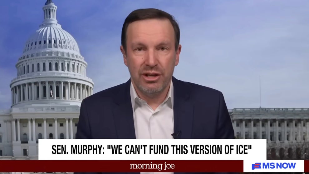 Connecticut Senator Chris Murphy appears on the Feb. 11, 2026 edition of "Morning Joe" (MS NOW)