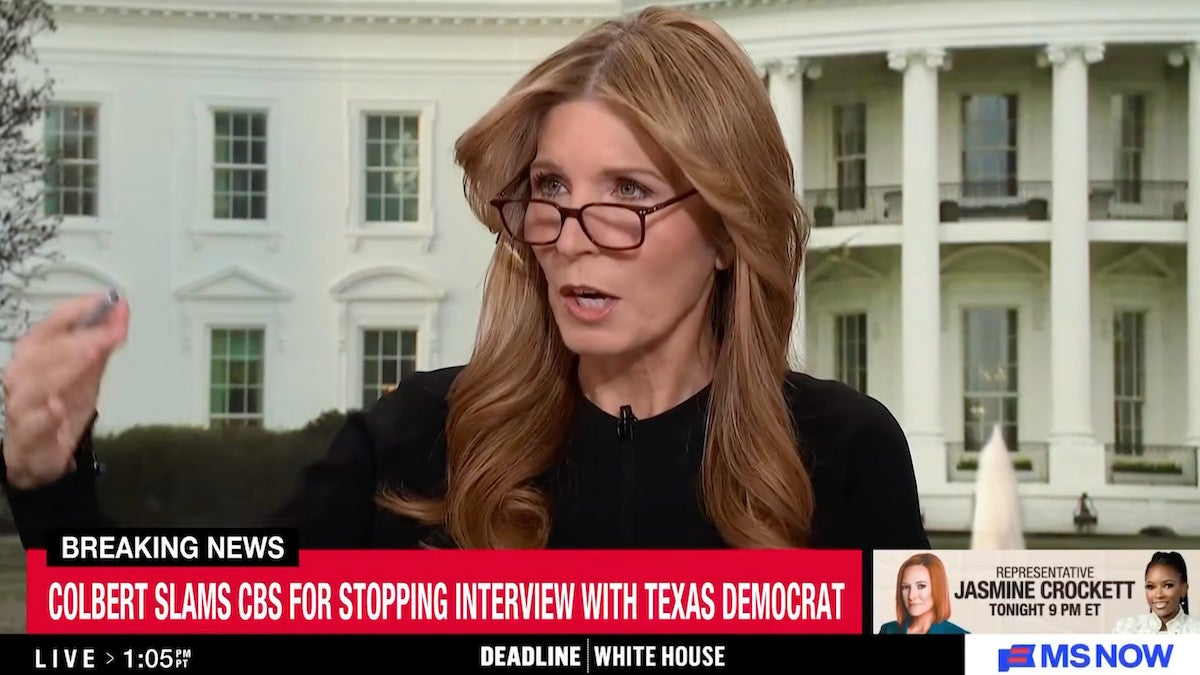 Painelistas do MS NOW chocados com a CBS chamando Colbert de ‘efetivamente um mentiroso’