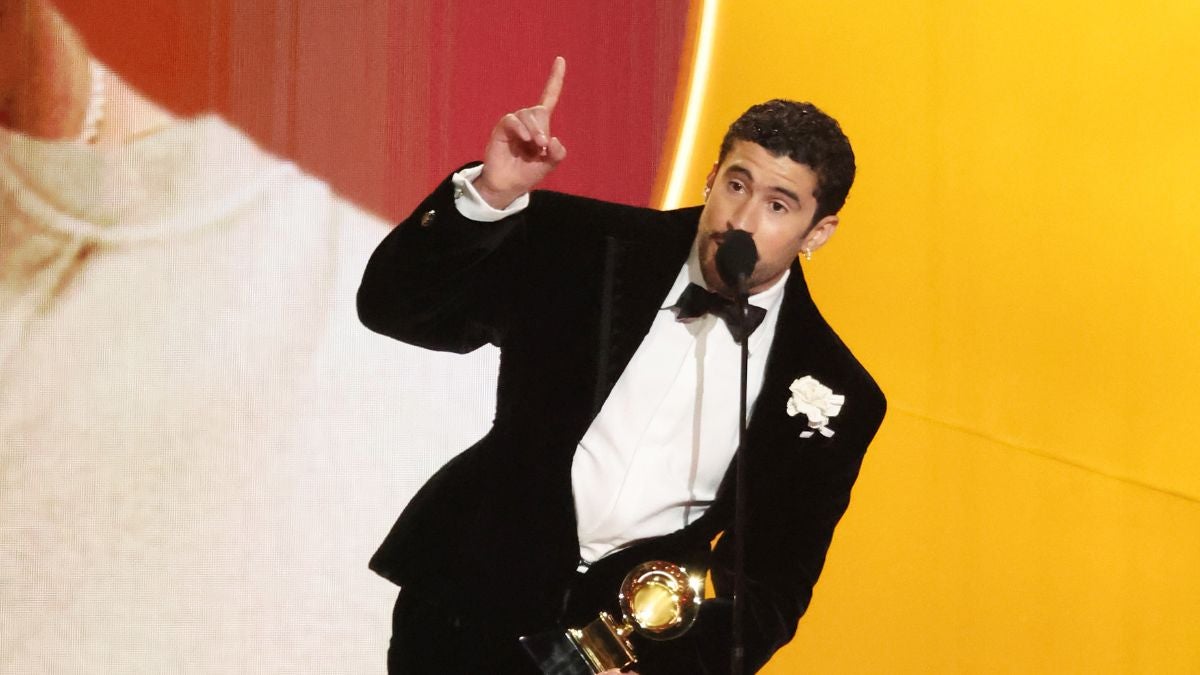 Bad Bunny Declares ‘ICE OUT,’ Olivia Dean Praises Immigrants at Grammys: ‘We’re Not Animals’ | Video