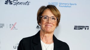 Mary Carillo, Tennis, attends The Women's Sports Foundation's 2022 Annual Salute To Women In Sports Gala at Pier Sixty at Chelsea Piers on October 12, 2022 in New York City. (Credit: John Lamparski/Getty Images for WSF)