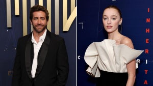 Jake Gyllenhaal (Credit: Patrick T. Fallon / AFP) and Phoebe Dynevor (Credit: Jamie McCarthy/Getty Images)