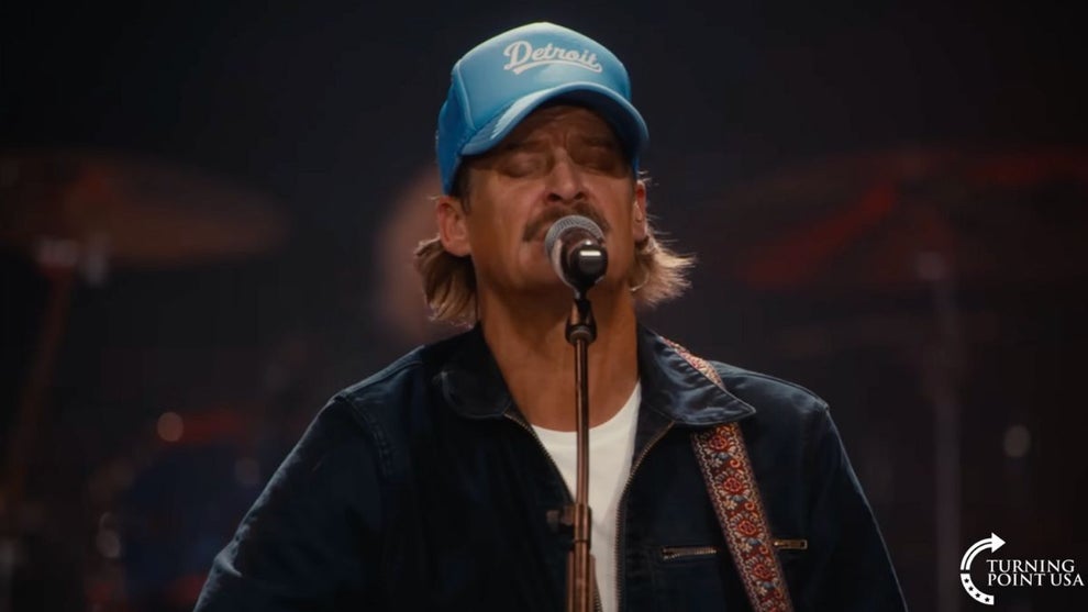 Kid Rock at Turning Point USA Halftime Show (Credit: Turning Point USA/YouTube)