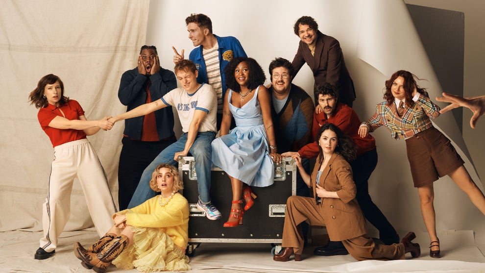 The "SNL UK" cast (Credit: Sky UK)