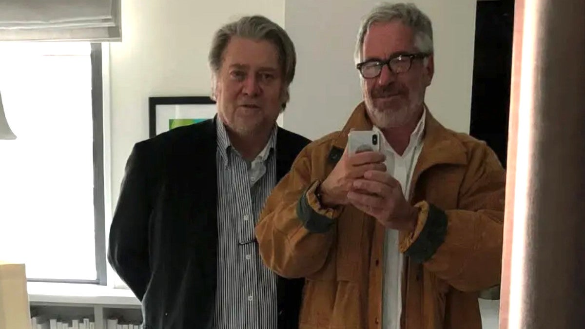 Steve Bannon não pressionou Epstein sobre crimes sexuais em 12 horas de entrevistas