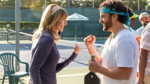 Mary Steenburgen and Jake Johnson in "The Dink" (Apple Original Films)