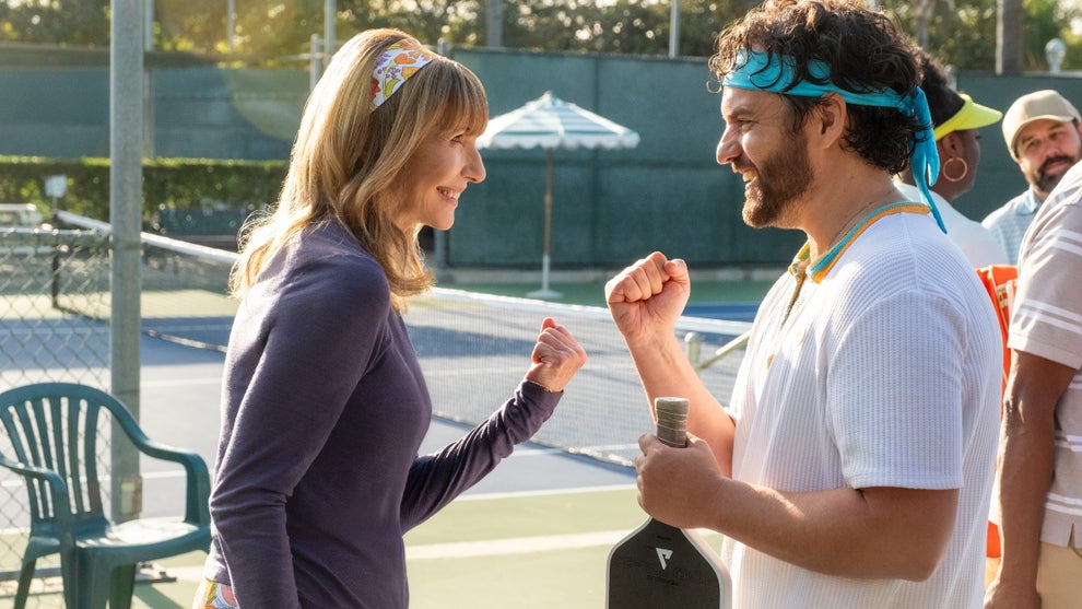 Mary Steenburgen and Jake Johnson in "The Dink" (Apple Original Films)