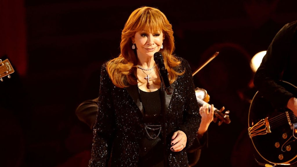 Reba McEntire at the 2026 Grammys (Getty Images)