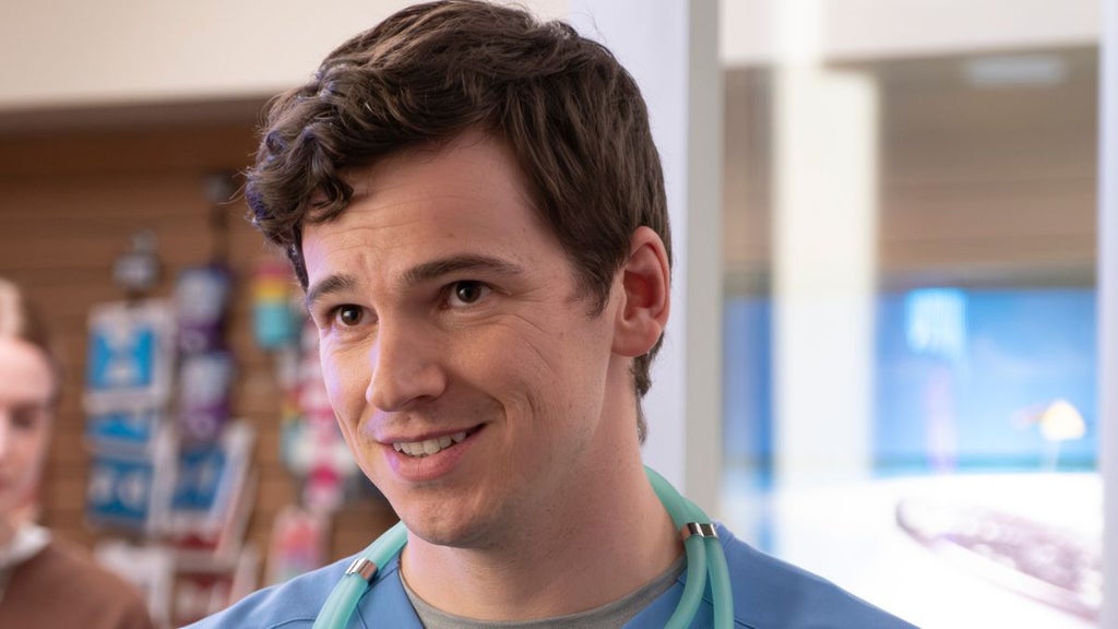 Jacob Dudman as Asher Green in "Scrubs" (ABC)